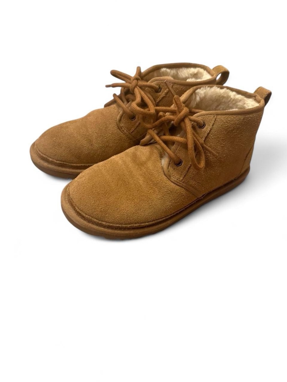 UGG Women’s Chestnut Suede Lace-Up Cozy Boots